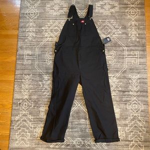 NEW Dickies 40x32 Black mens overalls